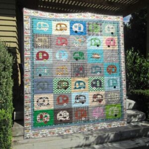Camper Collection Quilt Blanket Hp47  Quilt
